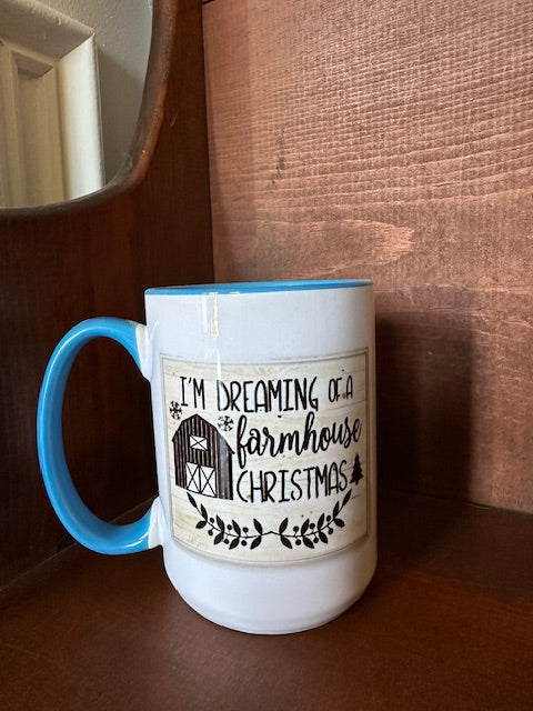 12 Ounce Christmas Ceramic Mug