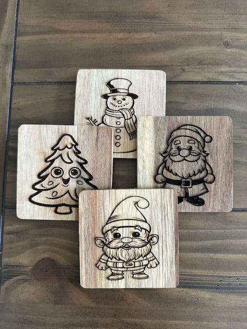 Cute Christmas Coasters
