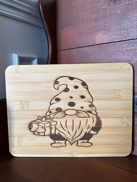 Gnome Cutting Board