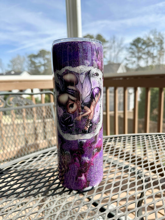 30 Ounce Epoxy Tumbler Purple "Pixie Dust"